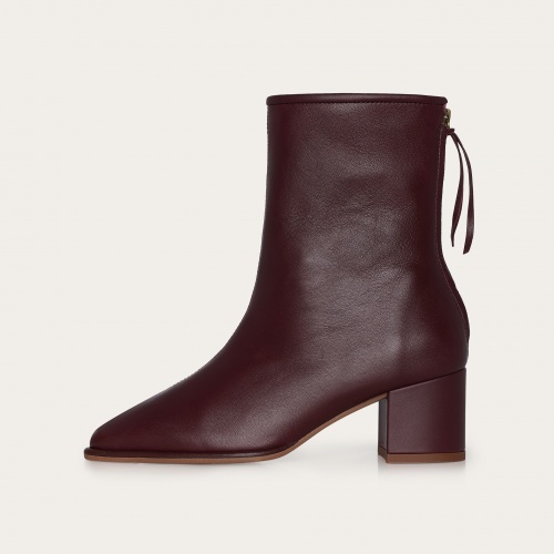 Gerev Boots, grained burgundy #